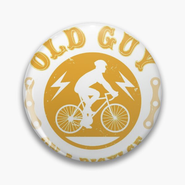 Item preview, Old Man on A Bicycle Gift design | Funny gift 4 Cyclists graphic designed and sold by Lisbob.