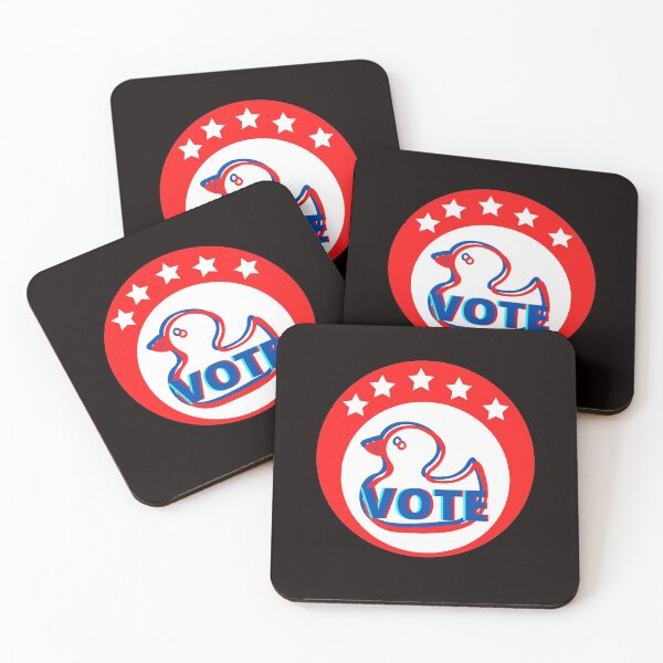 Item preview, Vote duck, duck for president designed and sold by crikz.