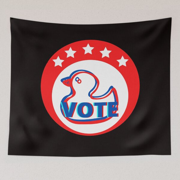 Item preview, Vote duck, duck for president designed and sold by crikz.