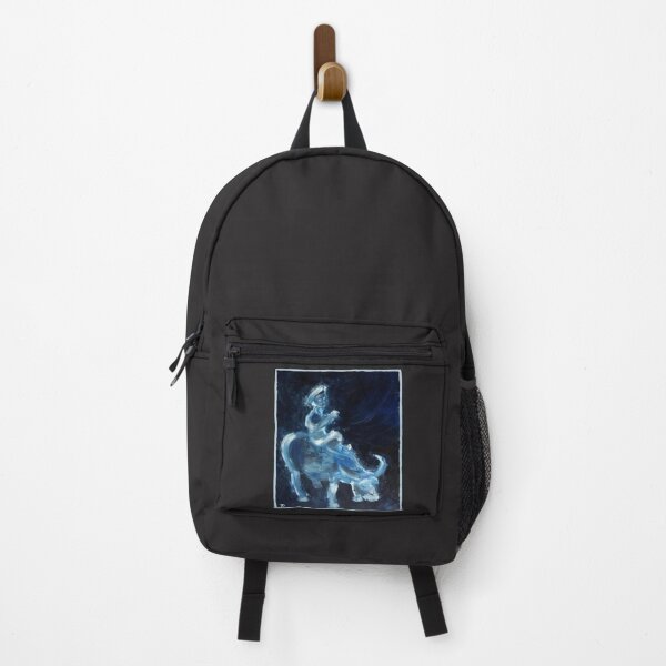Item preview, Boy on Buffalo. Oil painting  artwork designed and sold by Bagsyrose.