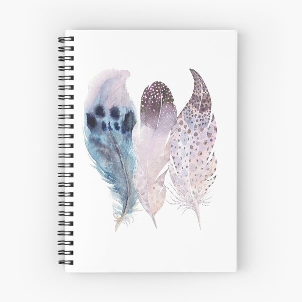 Item preview, Trio of Watercolour Feathers designed and sold by Amanda-Lakey.