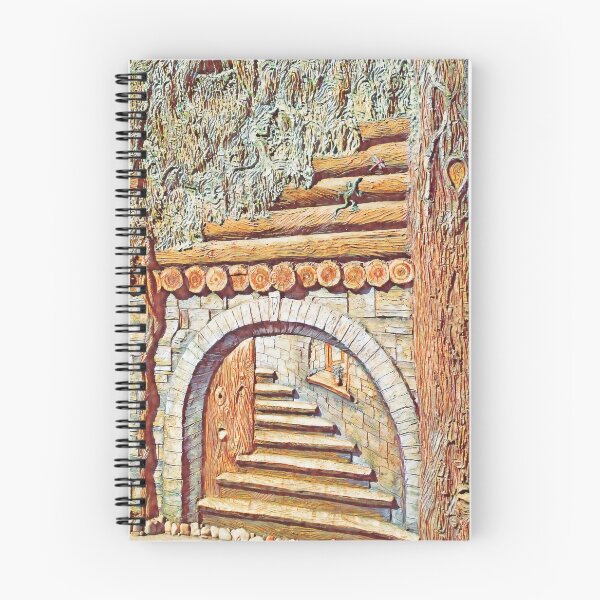 Item preview, Entrance to a forest home designed and sold by helenkaiy.