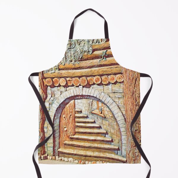 Item preview, Entrance to a forest home designed and sold by helenkaiy.
