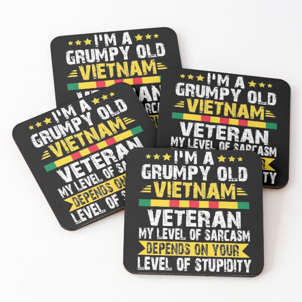Item preview, Grumpy Old Vietnam Veteran Gift Funny Fathers Day, Veterans Day Gift designed and sold by Simeon	 Dorelus.
