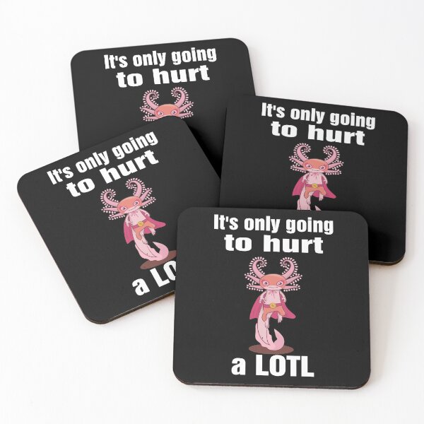 Item preview, Its Only Going To Hurt A Lotl Axolotl Salamander Funny Pun designed and sold by ShopTheStyle.