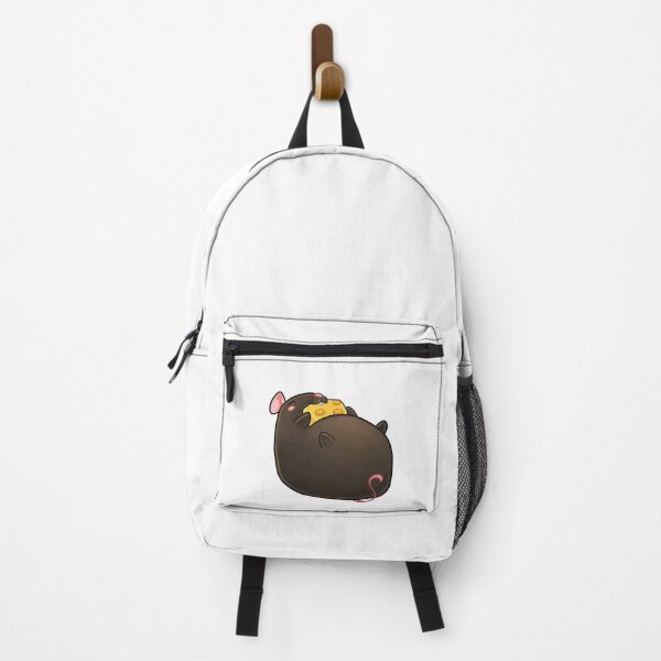 Item preview, Happy Brown Rat with Cheese Kawaii designed and sold by karspaul.