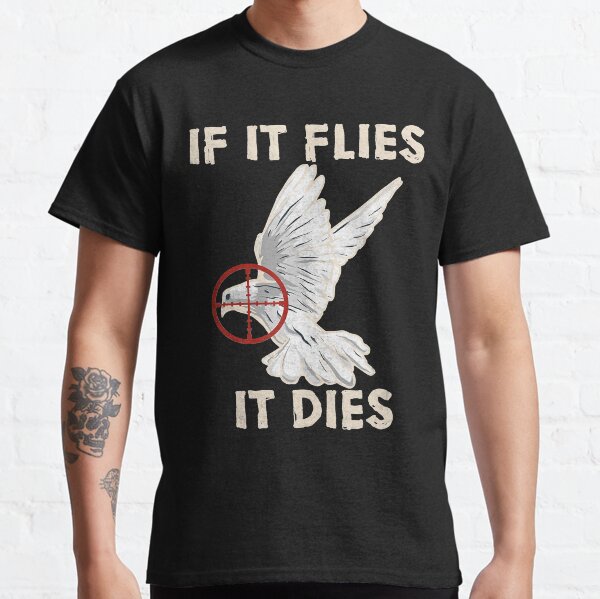 Pigeon Dove Hunting Shirt I Bird Hunter Season Gift Idea Classic T-Shirt