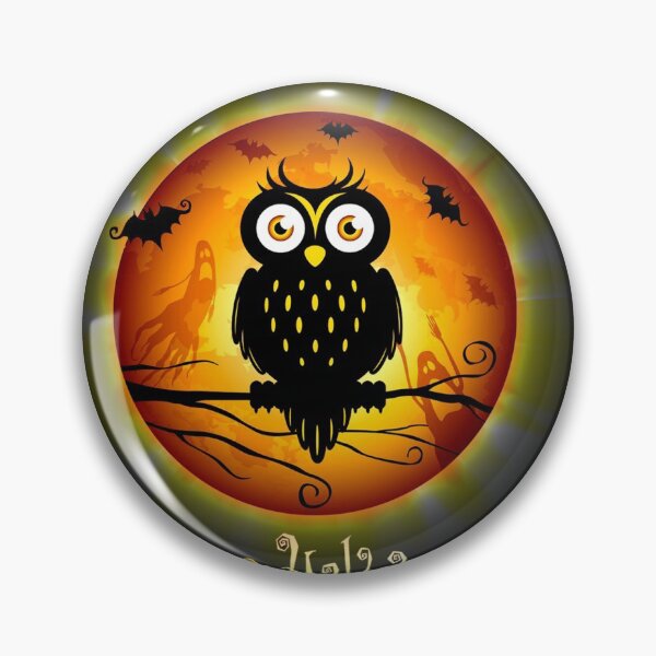 Item preview, cute owl happy halloween designed and sold by MonaMortiz.