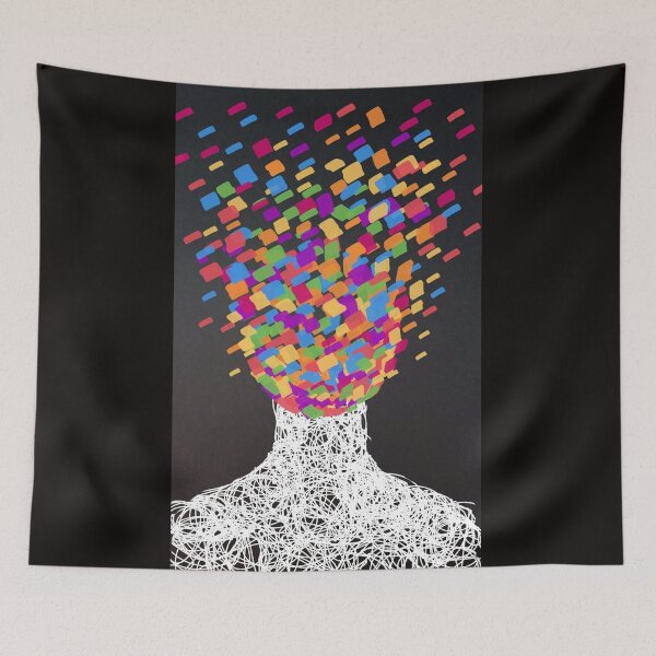 Item preview, Colorful pattern  designed and sold by Tanya  Thakur.