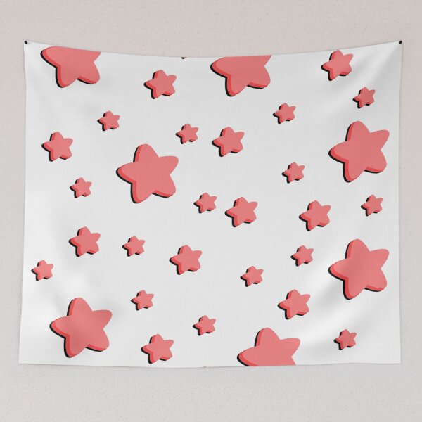 Item preview, Pastel red cute starts set designed and sold by FernwehFaraway.