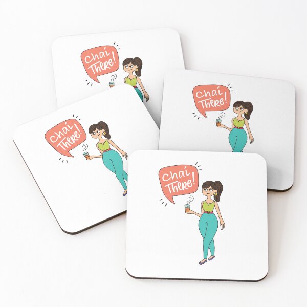 Item preview, Chai There! designed and sold by Chromatick Design.