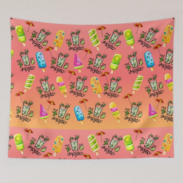 Item preview, Mojitos And Popsicles designed and sold by WeCreateYouLove.