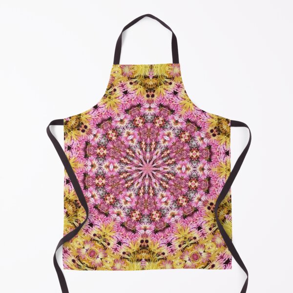 Item preview, Pink and yellow flower mandala designed and sold by MarilynBaldey7.