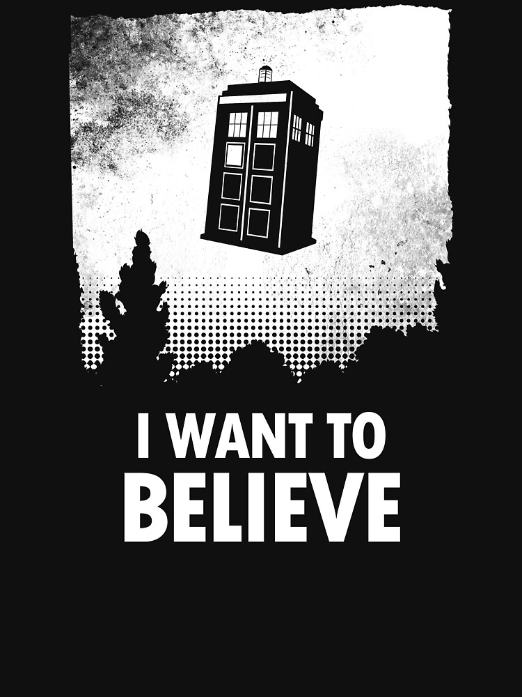 "I Want To Believe " T-shirt by Zooey07 | Redbubble