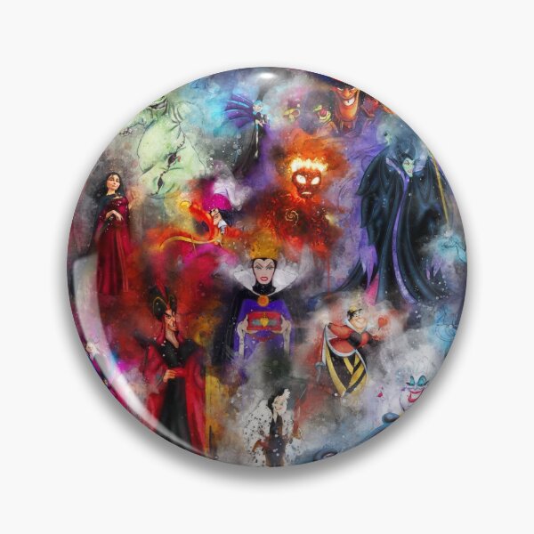 Item preview, Watercolor Villains designed and sold by Rainbows Galore.