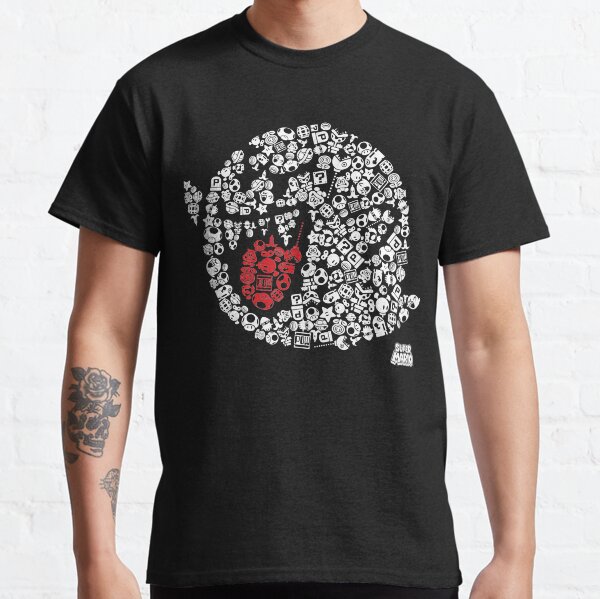 Nintendo Super Mario Iconic Boo Portrait T-shirt graphique T-shirt classique