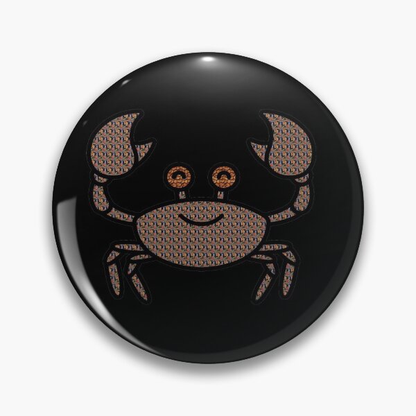 Item preview, Seamless brown crab designed and sold by Bennie Singh.
