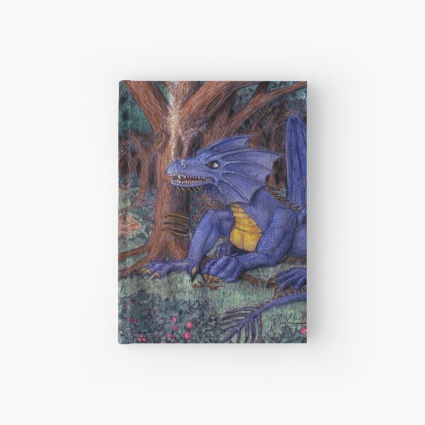 Lying In Wait - Dragon and Maiden Hardcover Journal