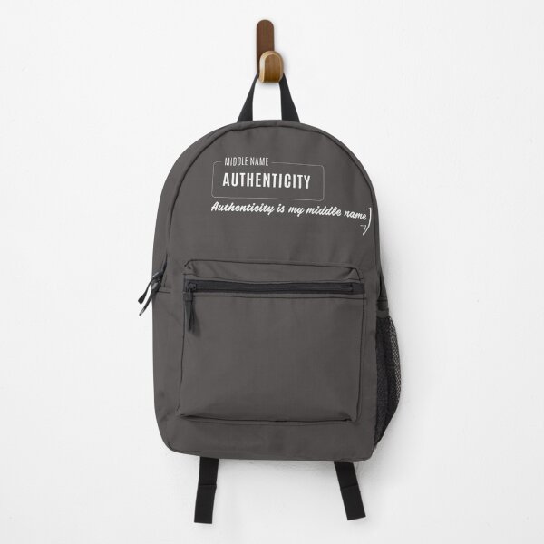 Item preview, Be Authentic (Charcoal) designed and sold by SpeakToInspire.