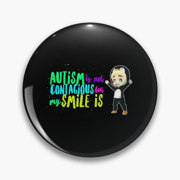 Item preview, Autism is not contagious, but my smile is! designed and sold by DNBotha.