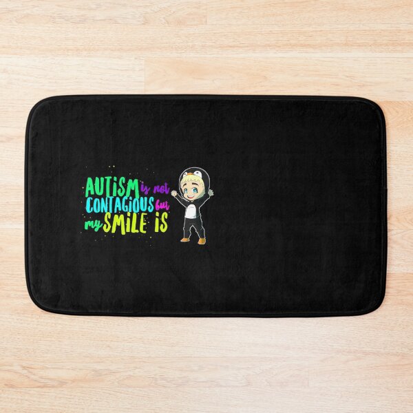 Item preview, Autism is not contagious, but my smile is! designed and sold by DNBotha.
