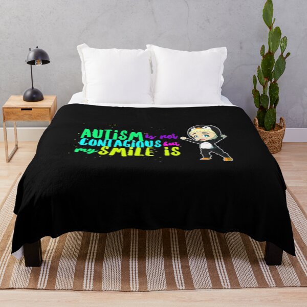 Item preview, Autism is not contagious, but my smile is! designed and sold by DNBotha.