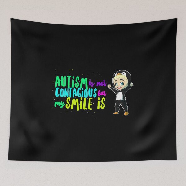 Item preview, Autism is not contagious, but my smile is! designed and sold by DNBotha.
