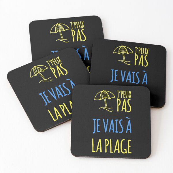 Aperçu de l'œuvre Plage mer soleil vacances cadeau humour créée et vendue par joozybart.