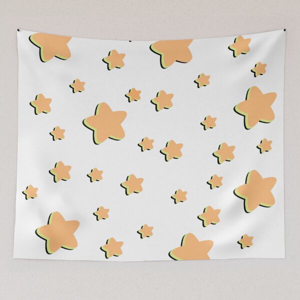 Item preview, Pastel Peach cute stars set designed and sold by FernwehFaraway.