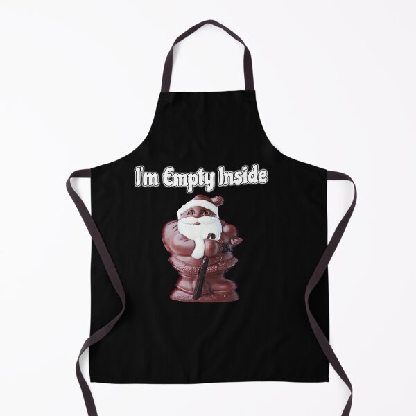 Item preview, Emo Christmas Shirt Chocolate Black Santa Claus I'm Empty Inside Funny designed and sold by funnytshirtemp.