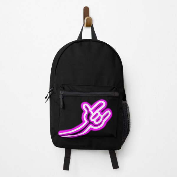 Item preview, Neon glowing pink rock hand doodle designed and sold by sraj3817.