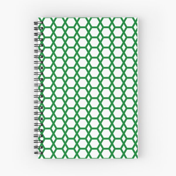 Item preview, Hexagon Pattern in Green designed and sold by belly-e-luna.