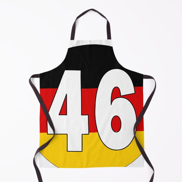 Item preview, Number 46 with Germany flag on the background designed and sold by AllShirts21.