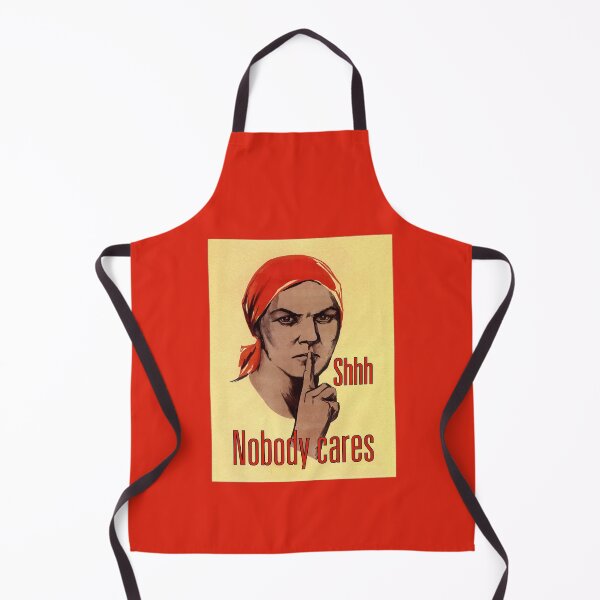 Item preview, Shhh, Nobody cares designed and sold by monsterplanet.