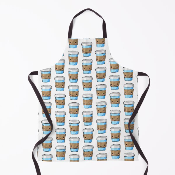 Item preview, Pale Blue Coffee Cup Kawaii designed and sold by karspaul.