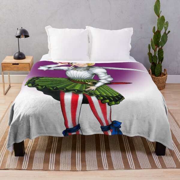 Item preview, Lansknecht Frau Pin Up Girl (Purple) designed and sold by Claudia-dslr.