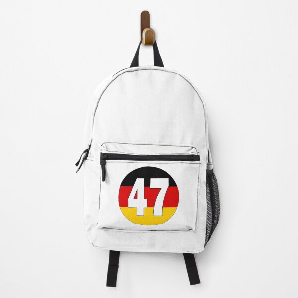 Item preview, Number 47 with Germany flag on the background designed and sold by AllShirts21.