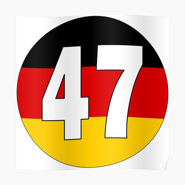Number 47 Posters | Redbubble