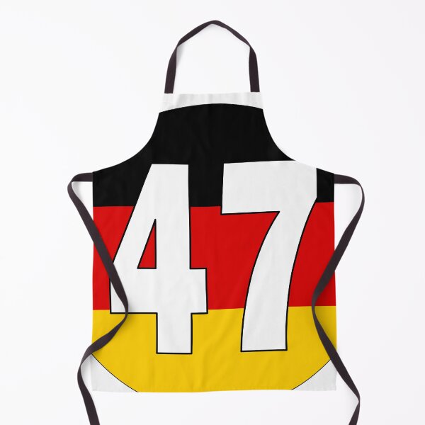 Item preview, Number 47 with Germany flag on the background designed and sold by AllShirts21.