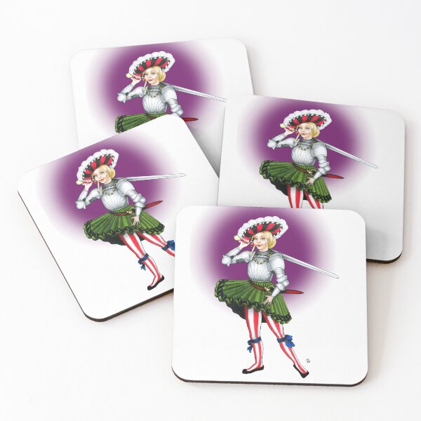 Item preview, Lansknecht Frau Pin Up Girl (Purple) designed and sold by Claudia-dslr.