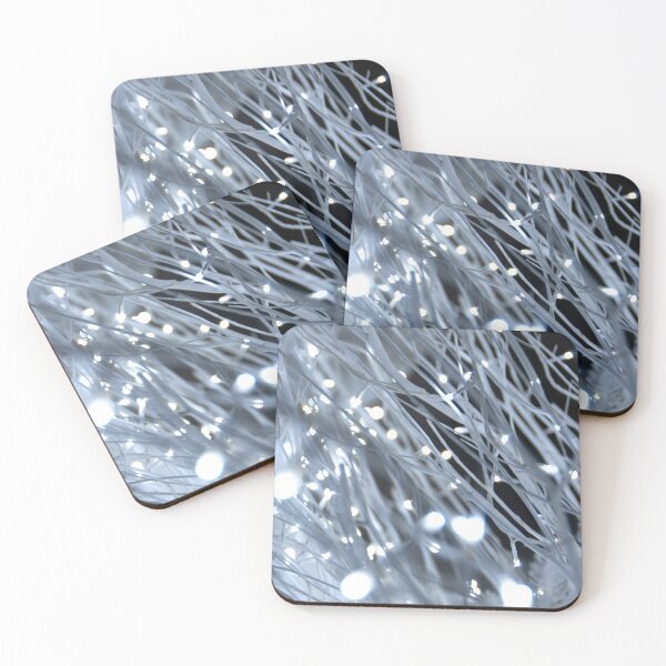 Item preview, WHITE LIGHTS WIRES | Abstract Pattern Photo designed and sold by PhotoStory.