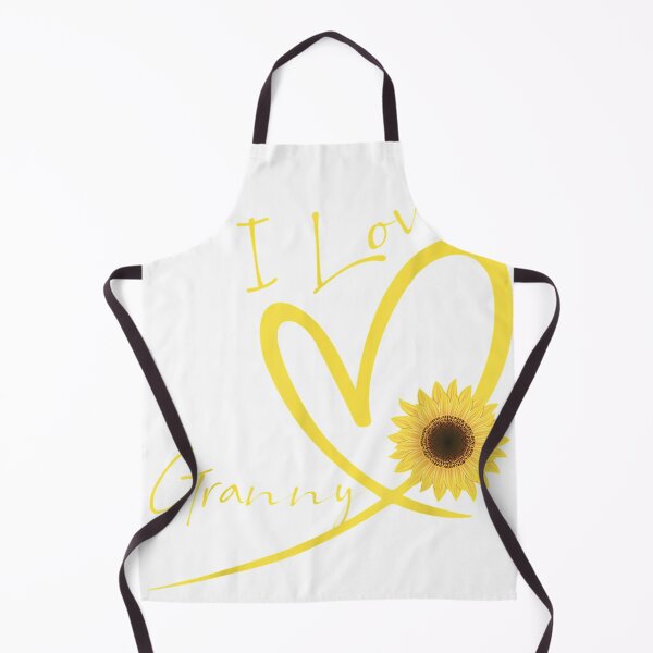 Item preview, I Love Being Called Granny Sunflower Heart designed and sold by JungneyLadakh.