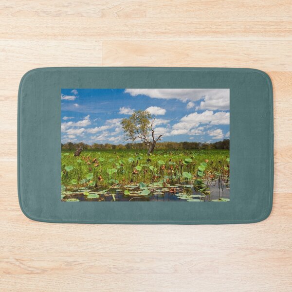Item preview, Billabong Vibrancy - Lone Tree in River with Blue Sky designed and sold by Photoluminous.