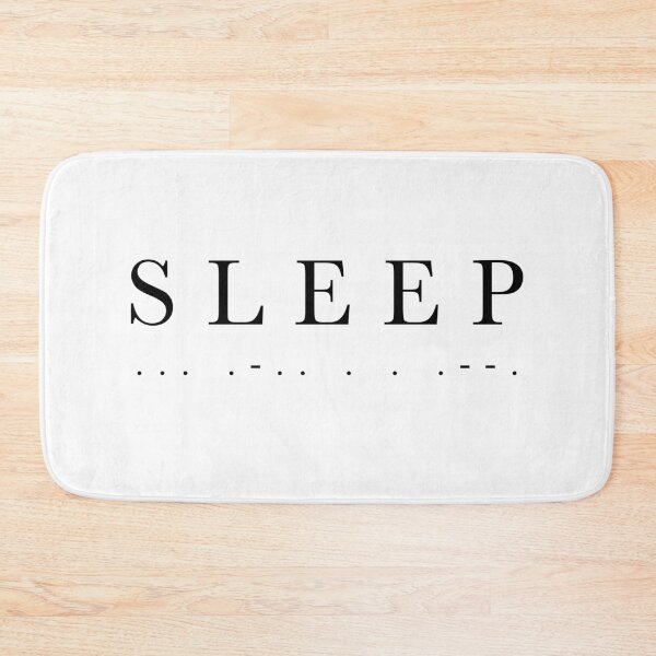 Item preview, sleep morse code designed and sold by NevesMarkt.