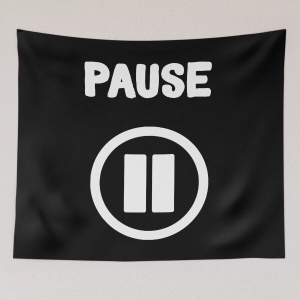 Item preview, Pause designed and sold by MusicManiacs.