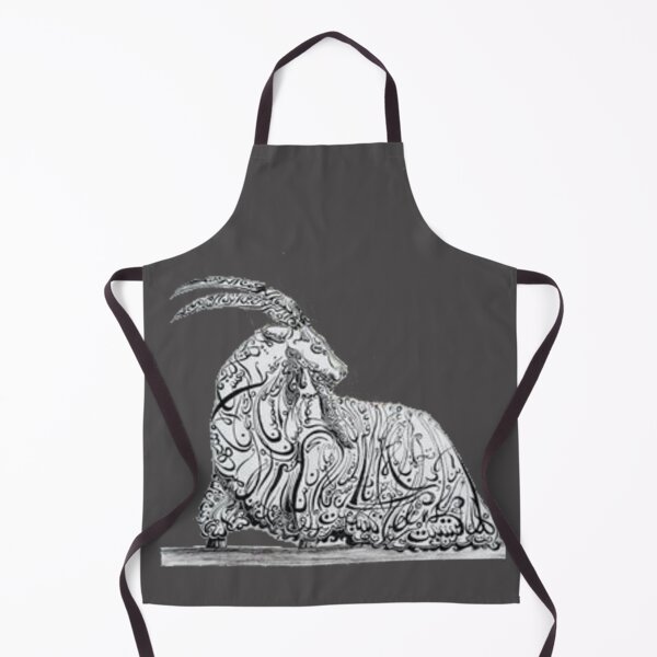 Item preview, Goat Image Arabic Calligraphy designed and sold by Mystery-shadow.