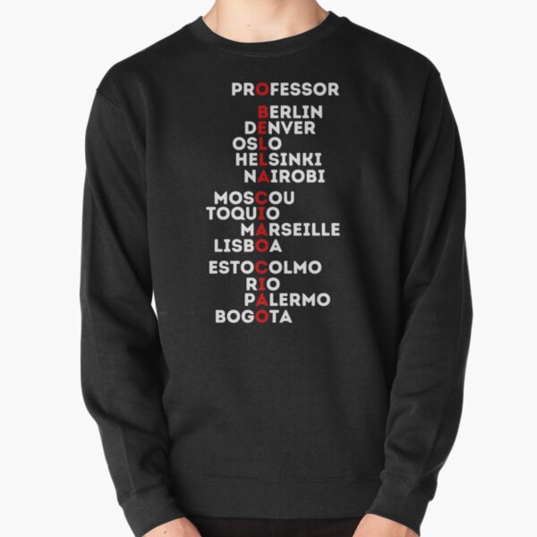 O Bella Ciao Ciao - La Casa de Papel Pullover Sweatshirt
