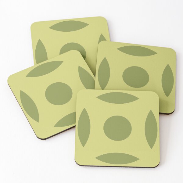 Item preview, Geometric Pattern: Intersect Circle: Olive designed and sold by Red Wolf.