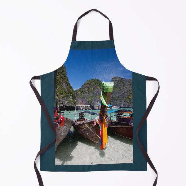 Item preview, Thailand Ko Phi Phi Beach & Boats in Color designed and sold by Photoluminous.