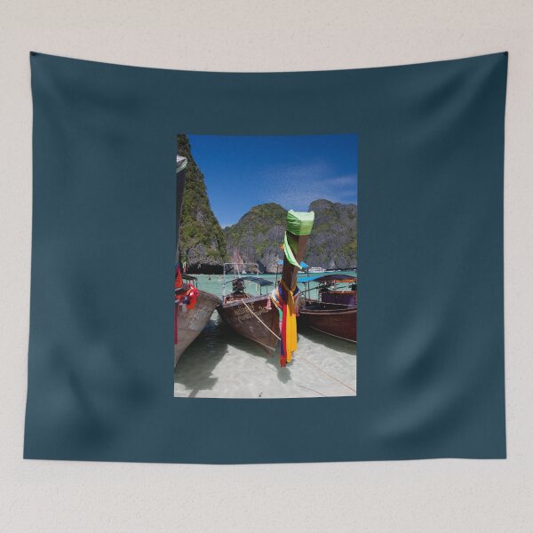 Item preview, Thailand Ko Phi Phi Beach & Boats in Color designed and sold by Photoluminous.